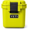 YETI LoadOut 15 GoBox Divided Waterproof Cargo Case, Dry Box, Camera Case, Fishing Tackle Box, Charcoal(Firefly Yellow)