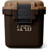 YETI LoadOut 15 GoBox Divided Waterproof Cargo Case, Dry Box, Camera Case, Fishing Tackle Box, Charcoal(Wetlands)