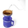 YETI Pour Over Coffee Maker Accessory Ramblers, Designed for Perfect Coffee Extraction Anywhere, Stainless Steel, fits any V60 Filter, Navy(Ultramarine Violet)