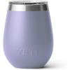 YETI Rambler 10 oz Wine Tumbler, Vacuum Insulated, Stainless Steel with MagSlider Lid, Seafoam(Cosmic Lilac)