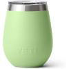 YETI Rambler 10 oz Wine Tumbler, Vacuum Insulated, Stainless Steel with MagSlider Lid, Seafoam(Key Lime)