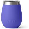 YETI Rambler 10 oz Wine Tumbler, Vacuum Insulated, Stainless Steel with MagSlider Lid, Seafoam(Ultramarine Violet)