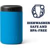 YETI Rambler 12 oz. Colster Can Insulator for Standard Size Cans(Big Wave Blue)