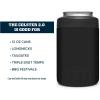 YETI Rambler 12 oz. Colster Can Insulator for Standard Size Cans(Black)