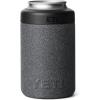 YETI Rambler 12 oz. Colster Can Insulator for Standard Size Cans(Black Stone-Textured)