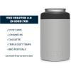 YETI Rambler 12 oz. Colster Can Insulator for Standard Size Cans(Granite Gray)
