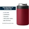 YETI Rambler 12 oz. Colster Can Insulator for Standard Size Cans(Harvest Red)