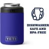 YETI Rambler 12 oz. Colster Can Insulator for Standard Size Cans(Offshore Blue)