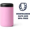 YETI Rambler 12 oz. Colster Can Insulator for Standard Size Cans(Power Pink)