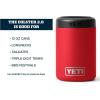 YETI Rambler 12 oz. Colster Can Insulator for Standard Size Cans(Rescue Red)