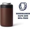 YETI Rambler 12 oz. Colster Can Insulator for Standard Size Cans(Wetlands Brown)
