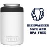 YETI Rambler 12 oz. Colster Can Insulator for Standard Size Cans(White)