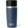 YETI Rambler 12 oz Travel Bottle, Stainless Steel, Vacuum Insulated with Leakproof Commuter Cap, Black Forest Green(Navy)
