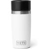 YETI Rambler 12 oz Travel Bottle, Stainless Steel, Vacuum Insulated with Leakproof Commuter Cap, Black Forest Green(White)