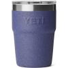 YETI Rambler 16 oz Stackable Tumbler, Vacuum Insulated, Stainless Steel with MagSlider Lid(Moon Dust – Textured)