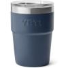 YETI Rambler 16 oz Stackable Tumbler, Vacuum Insulated, Stainless Steel with MagSlider Lid(Navy)