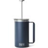YETI Rambler 18 oz Bottle, Vacuum Insulated, Stainless Steel with Chug Cap, Black(Navy)