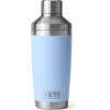 YETI Rambler 20 oz Cocktail Shaker, Stainless Steel, Vacuum Insulated, Black Forest Green(Big Sky Blue)
