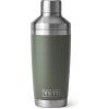 YETI Rambler 20 oz Cocktail Shaker, Stainless Steel, Vacuum Insulated, Black Forest Green(Camp Green)