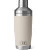 YETI Rambler 20 oz Cocktail Shaker, Stainless Steel, Vacuum Insulated, Black Forest Green(Cape Taupe)