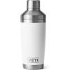 YETI Rambler 20 oz Cocktail Shaker, Stainless Steel, Vacuum Insulated, Black Forest Green(White)