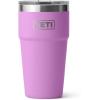 YETI Rambler 20 oz Stackable Tumbler, Stainless Steel, Vacuum Insulated with MagSlider Lid(Desert Bloom)
