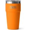 YETI Rambler 20 oz Stackable Tumbler, Stainless Steel, Vacuum Insulated with MagSlider Lid(King Crab)