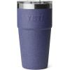 YETI Rambler 20 oz Stackable Tumbler, Stainless Steel, Vacuum Insulated with MagSlider Lid(Moon Dust – Textured)