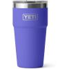 YETI Rambler 20 oz Stackable Tumbler, Stainless Steel, Vacuum Insulated with MagSlider Lid(Ultramarine Violet)