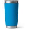 YETI Rambler 20 oz Stainless Steel Vacuum Insulated Tumbler w/MagSlider Lid(Big Wave Blue)