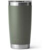 YETI Rambler 20 oz Stainless Steel Vacuum Insulated Tumbler w/MagSlider Lid(Camp Green)