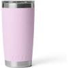 YETI Rambler 20 oz Stainless Steel Vacuum Insulated Tumbler w/MagSlider Lid(Cherry Blossom – Textured)