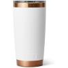 YETI Rambler 20 oz Stainless Steel Vacuum Insulated Tumbler w/MagSlider Lid(Folds of Honor – White)