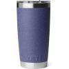 YETI Rambler 20 oz Stainless Steel Vacuum Insulated Tumbler w/MagSlider Lid(Moon Dust – Textured)