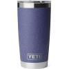YETI Rambler 20 oz Stainless Steel Vacuum Insulated Tumbler w/MagSlider Lid(Moon Dust – Textured)