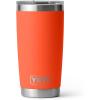 YETI Rambler 20 oz Stainless Steel Vacuum Insulated Tumbler w/MagSlider Lid(Papaya)