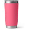 YETI Rambler 20 oz Stainless Steel Vacuum Insulated Tumbler w/MagSlider Lid(Tropical Pink)