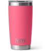 YETI Rambler 20 oz Stainless Steel Vacuum Insulated Tumbler w/MagSlider Lid(Tropical Pink)