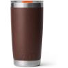 YETI Rambler 20 oz Stainless Steel Vacuum Insulated Tumbler w/MagSlider Lid(Wetlands Brown)