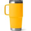 YETI Rambler 20 oz Travel Mug, Stainless Steel, Vacuum Insulated with Stronghold Lid(Alpine Yellow)