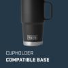 YETI Rambler 20 oz Travel Mug, Stainless Steel, Vacuum Insulated with Stronghold Lid(Black)
