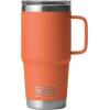 YETI Rambler 20 oz Travel Mug, Stainless Steel, Vacuum Insulated with Stronghold Lid(High Desert Clay)