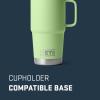 YETI Rambler 20 oz Travel Mug, Stainless Steel, Vacuum Insulated with Stronghold Lid(Key Lime)