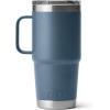 YETI Rambler 20 oz Travel Mug, Stainless Steel, Vacuum Insulated with Stronghold Lid(Nordic Blue)