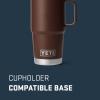 YETI Rambler 20 oz Travel Mug, Stainless Steel, Vacuum Insulated with Stronghold Lid(Wetlands Brown)