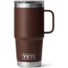 YETI Rambler 20 oz Travel Mug, Stainless Steel, Vacuum Insulated with Stronghold Lid(Wetlands Brown)