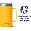 YETI Rambler 24 oz Mug, Vacuum Insulated, Stainless Steel with MagSlider Lid(Alpine Yellow)