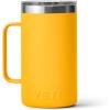 YETI Rambler 24 oz Mug, Vacuum Insulated, Stainless Steel with MagSlider Lid(Alpine Yellow)
