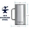 YETI Rambler 24 oz Mug, Vacuum Insulated, Stainless Steel with MagSlider Lid(Aquifer Blue)