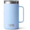 YETI Rambler 24 oz Mug, Vacuum Insulated, Stainless Steel with MagSlider Lid(Big Sky Blue)